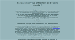 Desktop Screenshot of les-galopins.fr